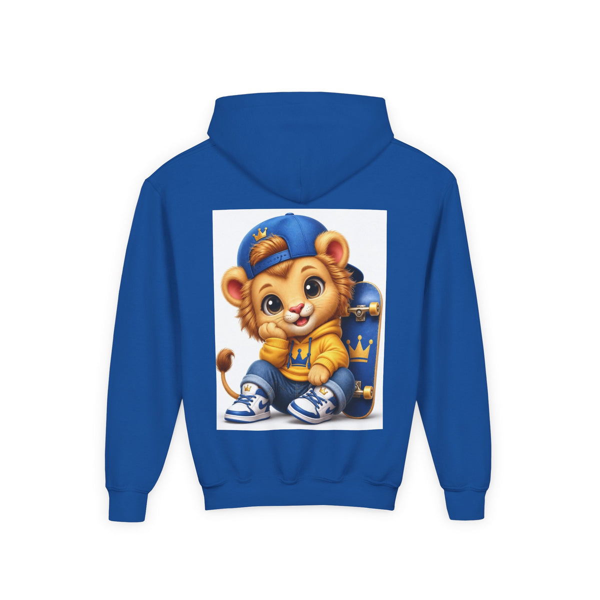 Cute animated Hoodie Cozy Aesthetic Kids Graphic Sweatshirt