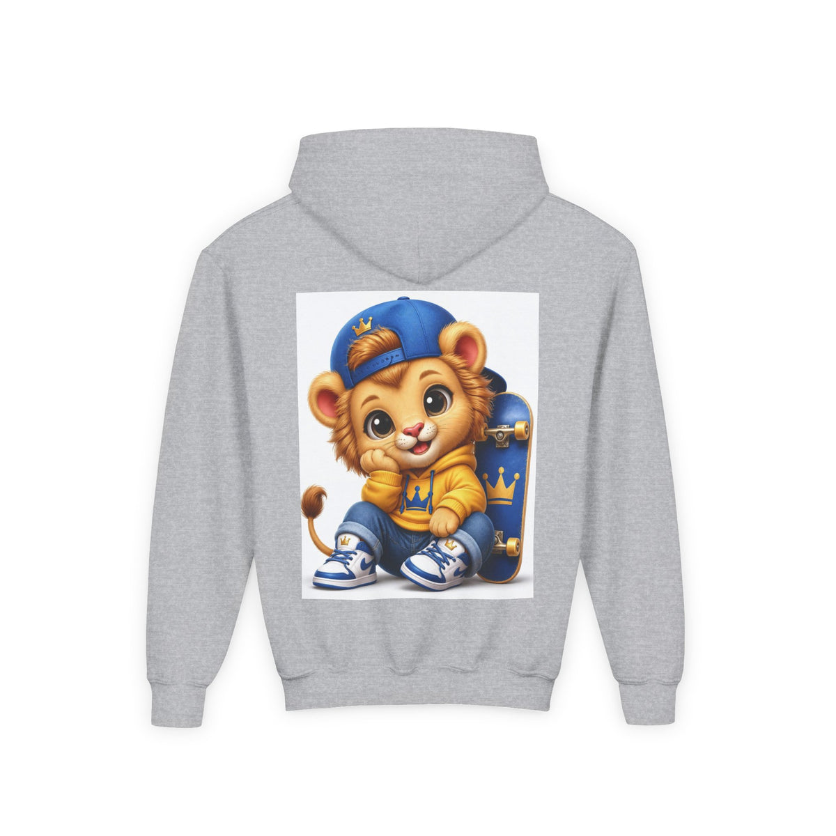 Cute animated Hoodie Cozy Aesthetic Kids Graphic Sweatshirt