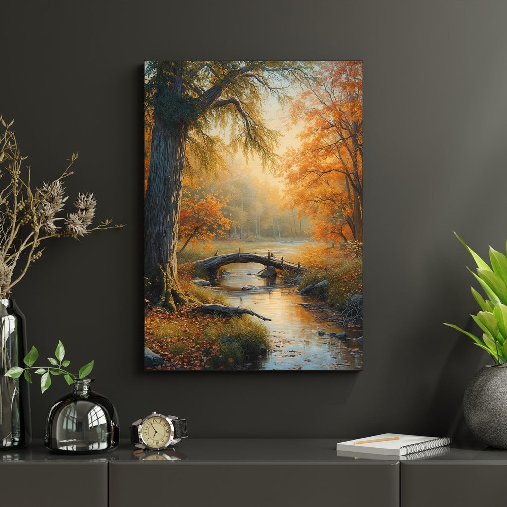 Nature Browns Canvas Wall Art Printable Earth Tone Landscape Organic Textured Minimalist Natural Decor Digital Download