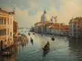 Venice Beauty Canvas Wall Art Printable Romantic Cityscape Canal Scene Italian Architecture Travel Decor Digital Download