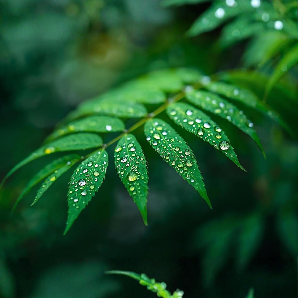 Dew Covered Leaf Wall Art Printable Nature Macro Photography Botanical Minimalist Green Aesthetic Home Decor Digital Download