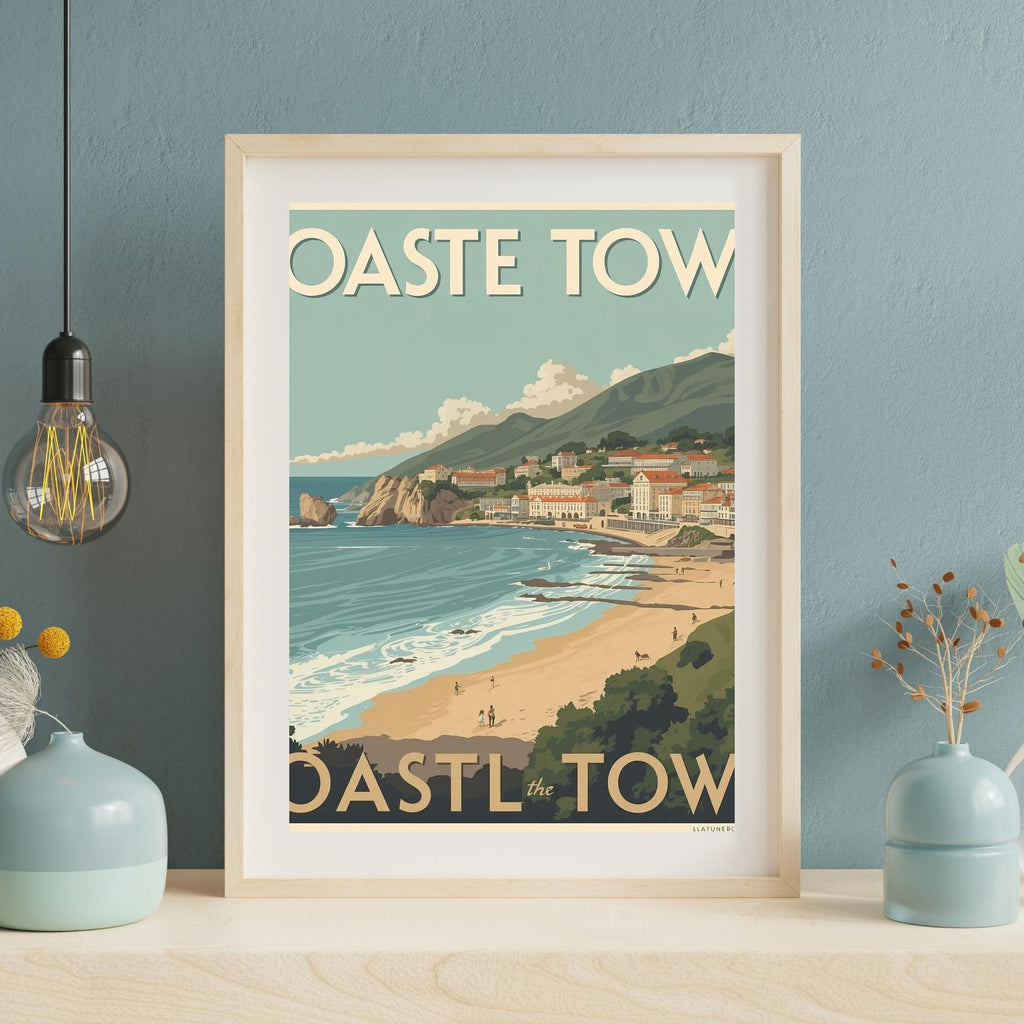 Vintage Poster Wall Art Printable Retro Advertising Style Antique Aesthetic Classic Typography Design Digital Download