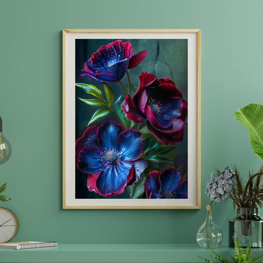 Floral Close-Up Printable Wall Art, Botanical Photography Print, Neutral Nature Wall Decor, Modern Minimalist Home Art, Instant Download