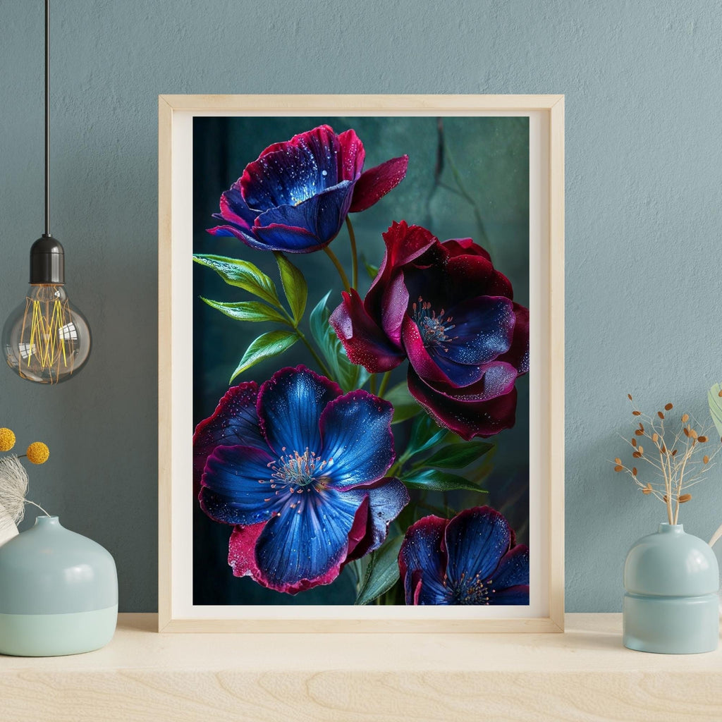 Floral Close-Up Printable Wall Art, Botanical Photography Print, Neutral Nature Wall Decor, Modern Minimalist Home Art, Instant Download