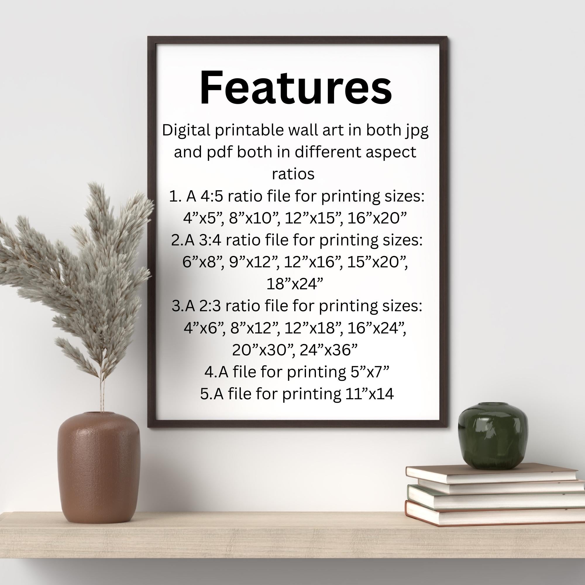 Bold Pop Art Typography Wall Art Printable Retro Modern Statement Poster Vibrant Color Minimalist Home Decor Digital Download