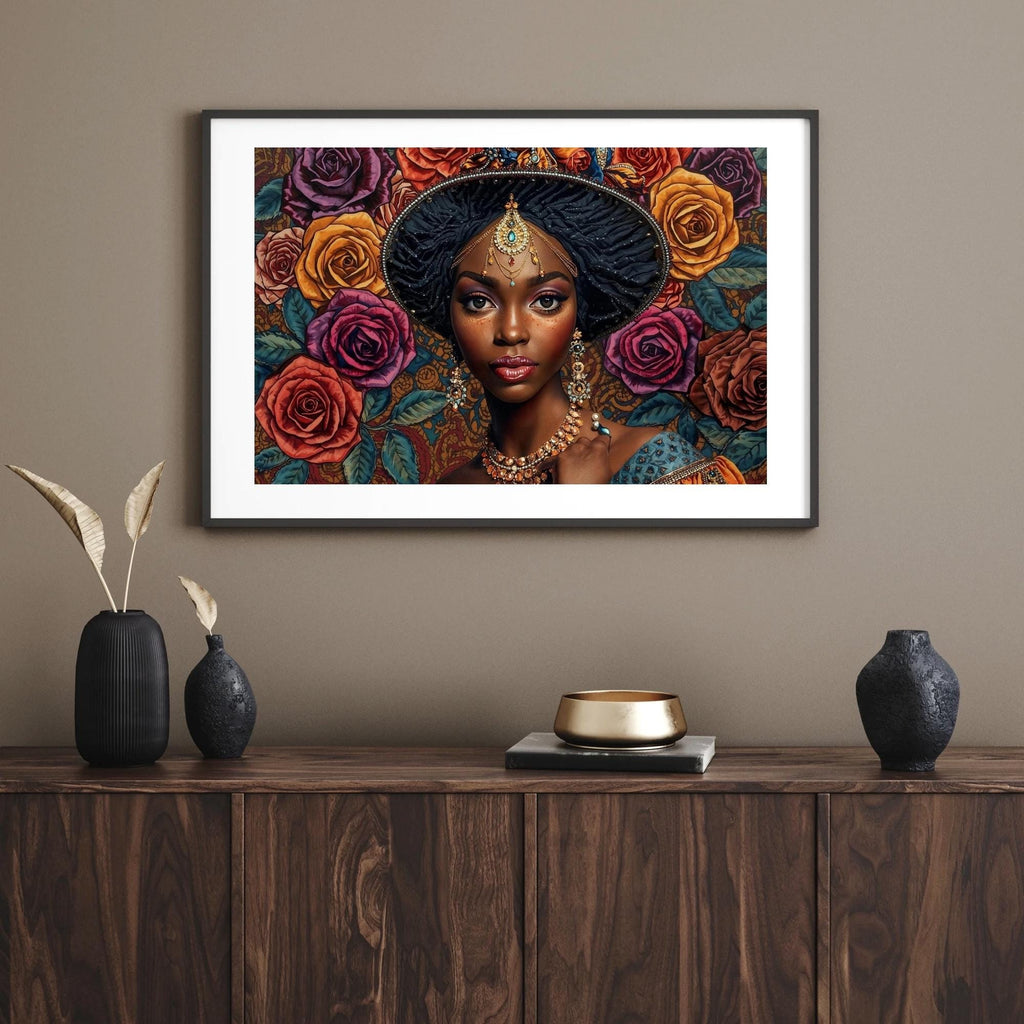 Fabric Textile Portrait of Elegant Woman Luxury Fashion Inspired Wall Art  Style Digital Print Modern Aesthetic Home Decor Instant Download