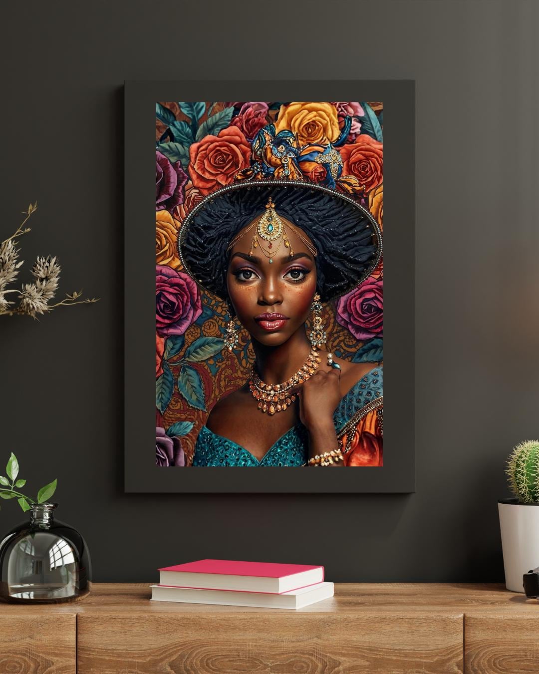 Fabric Textile Portrait of Elegant Woman Luxury Fashion Inspired Wall Art  Style Digital Print Modern Aesthetic Home Decor Instant Download