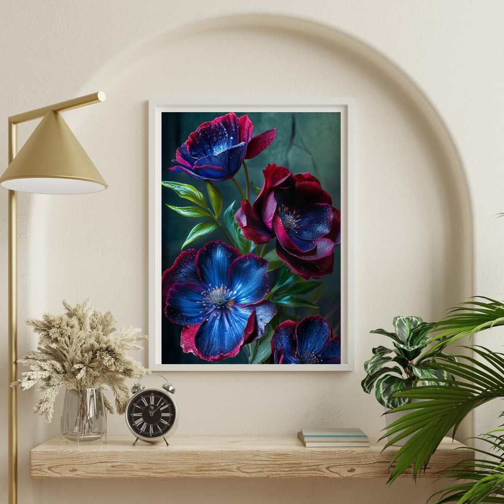 Floral Close-Up Printable Wall Art, Botanical Photography Print, Neutral Nature Wall Decor, Modern Minimalist Home Art, Instant Download