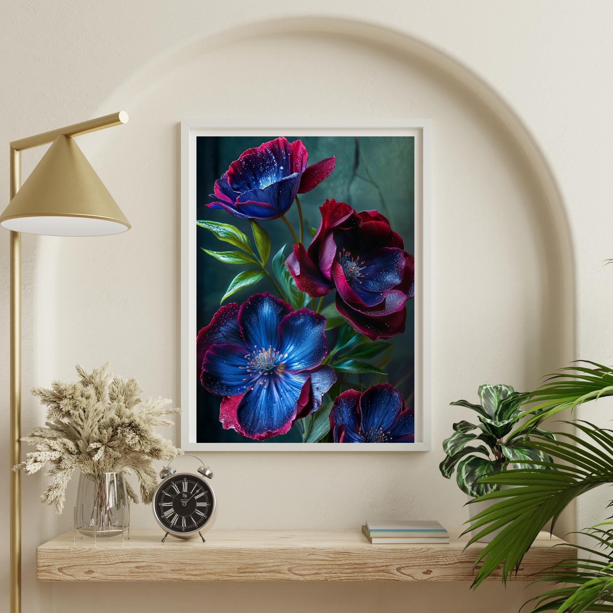 Floral Close-Up Printable Wall Art, Botanical Photography Print, Neutral Nature Wall Decor, Modern Minimalist Home Art, Instant Download